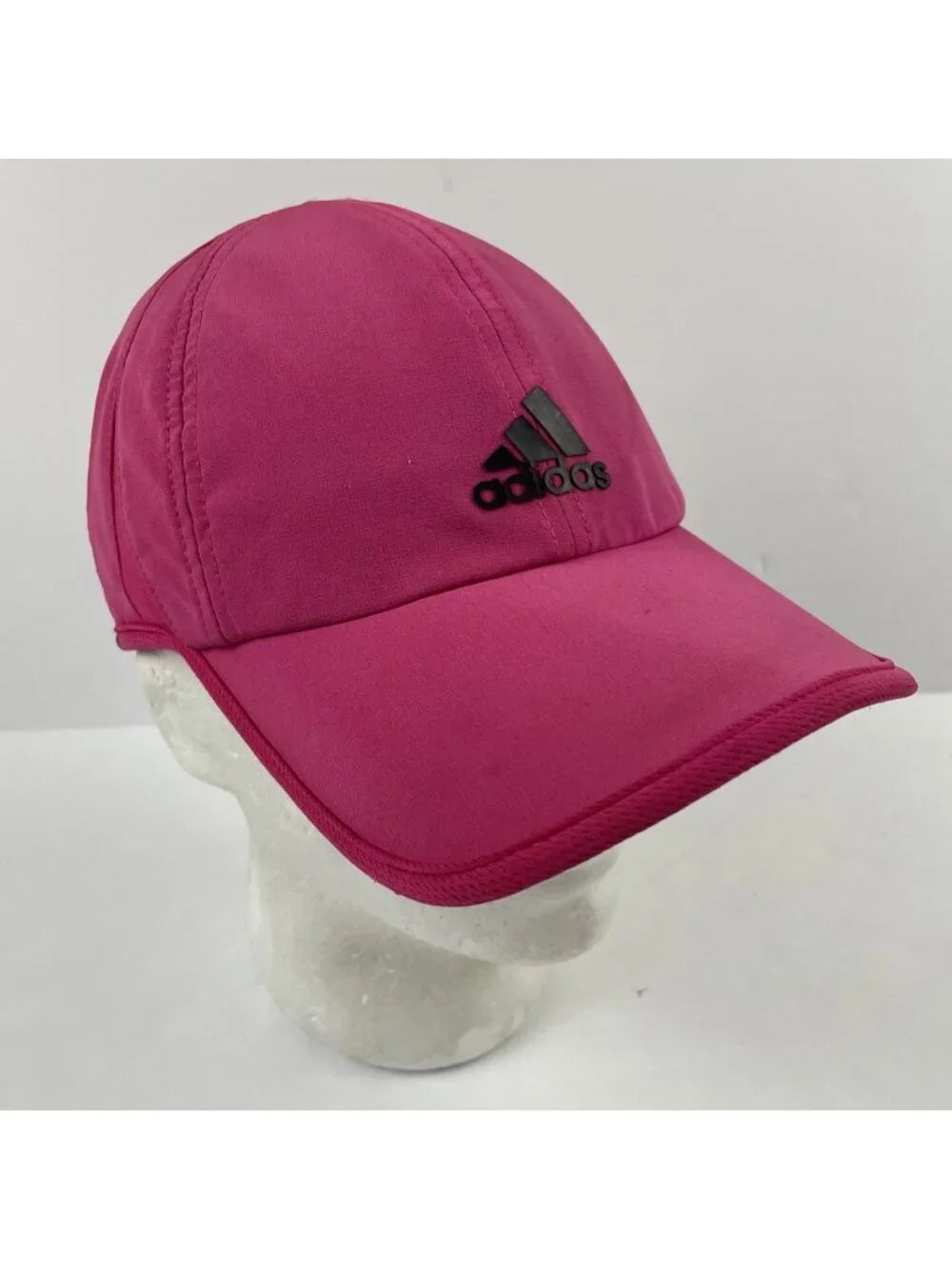 Adidas Climalite Running Hat Women’s Adjustable Pink Cap Tennis Golf Stretch